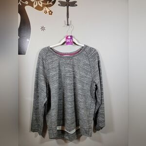 XL/2XL Womens Athletic Yoga Running Reversible Shirt